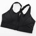 Zipper Sports Bra Running Shockproof Fitness Underwear  Women's Beautiful Back Breathable Bra